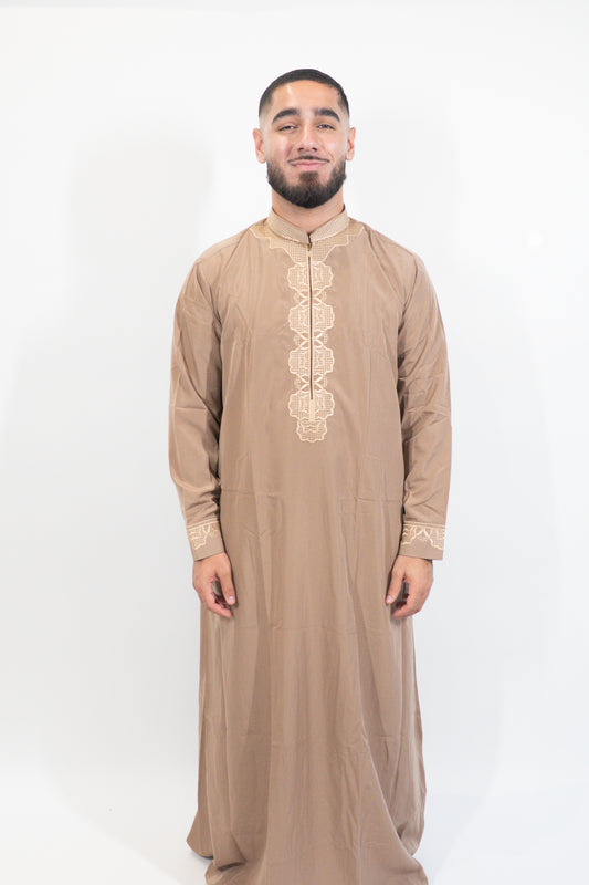 Qamis Arabic beige