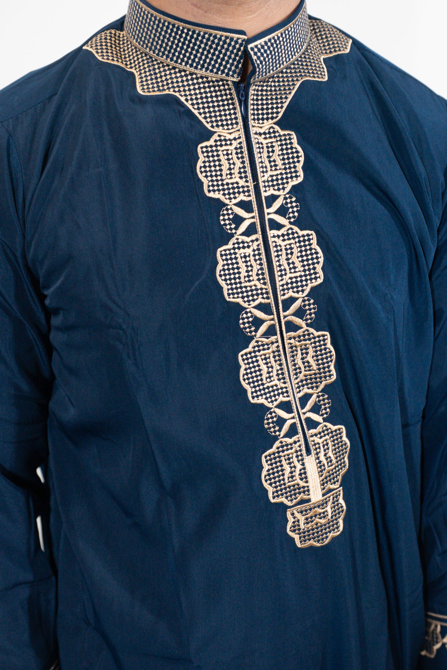Qamis Arabic Bleu