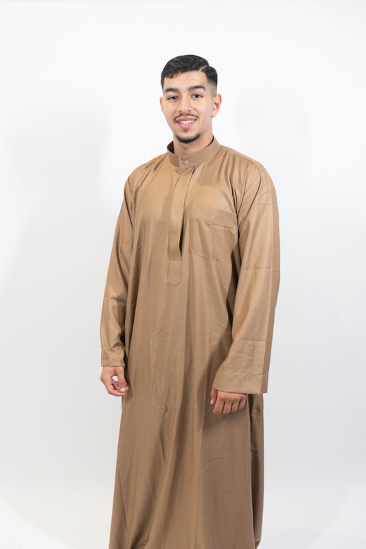 Qamis Simple beige